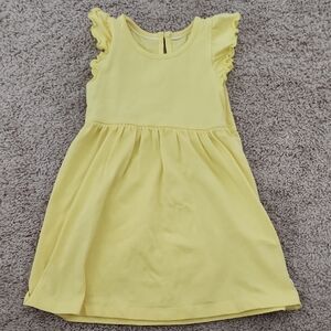 Ruffle Butts Yellow Dress